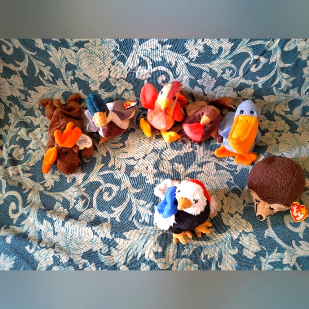 Animal beanie bags